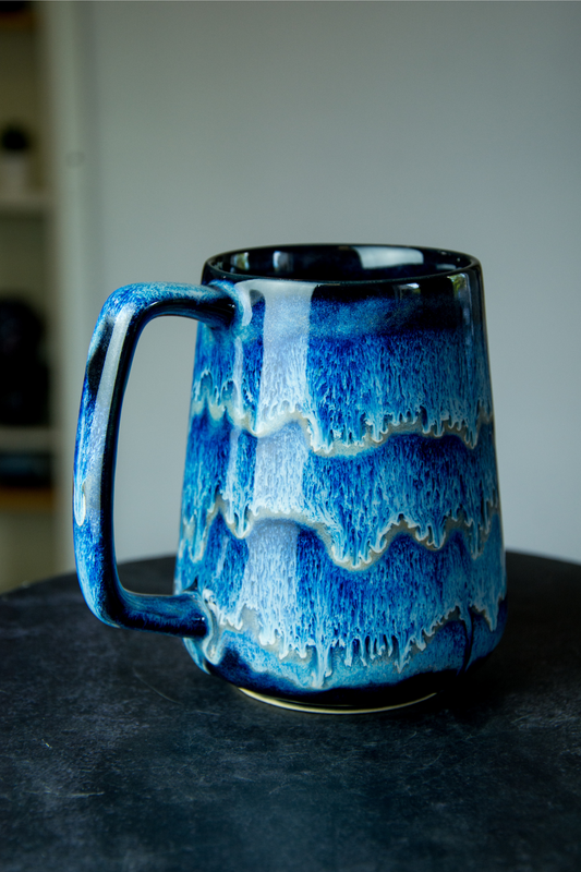 Large handmade ceramic mug 500 ml