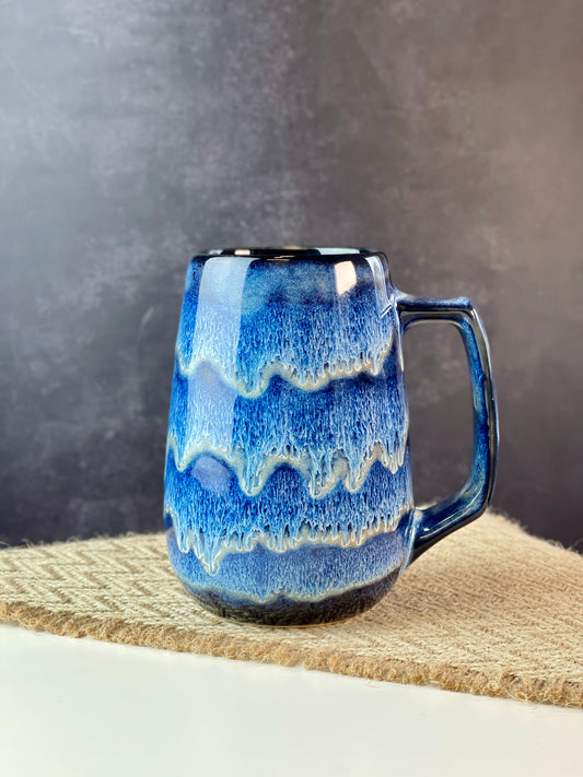 Blue wave mug 650 ml